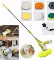 Electrical Adjustable Cleaning Brush 360 Automatic Rotation Mop - 2628