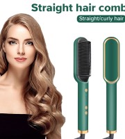 2 In 1 Professional Straightener And Curling Iron Comb Brush