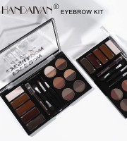 HANDAIYAN-12 Colors Eyebrow Makeup Plate