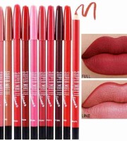 (12 pcs)Super Matte Lip Liner Pencil Set