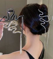 COOL FEELING SNAKE HAIR CLIP(2 PCS)