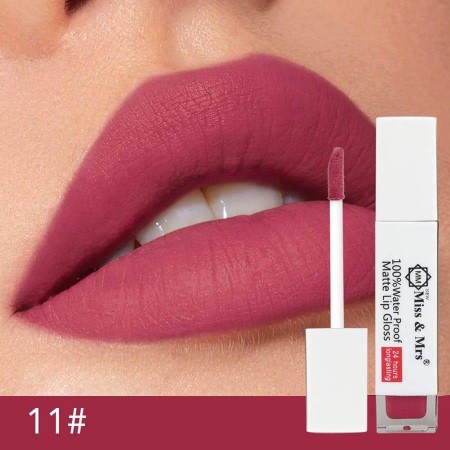 Miss & Mrs 24h Long Lasting Water Proof Matte Lip Gloss