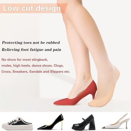 (১ জোড়া) Summer Silk Hidden Socks