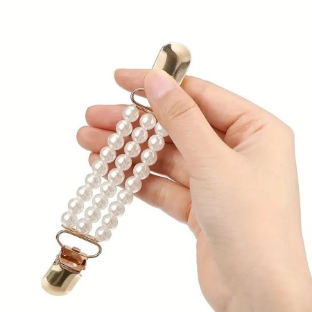 Adjustable Pearl Fashion clip