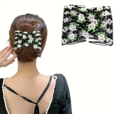 (White Color) Women New Hairstyle Band