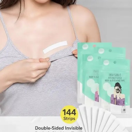 (144 pcs 4 pack) Invisible Fashion Tape